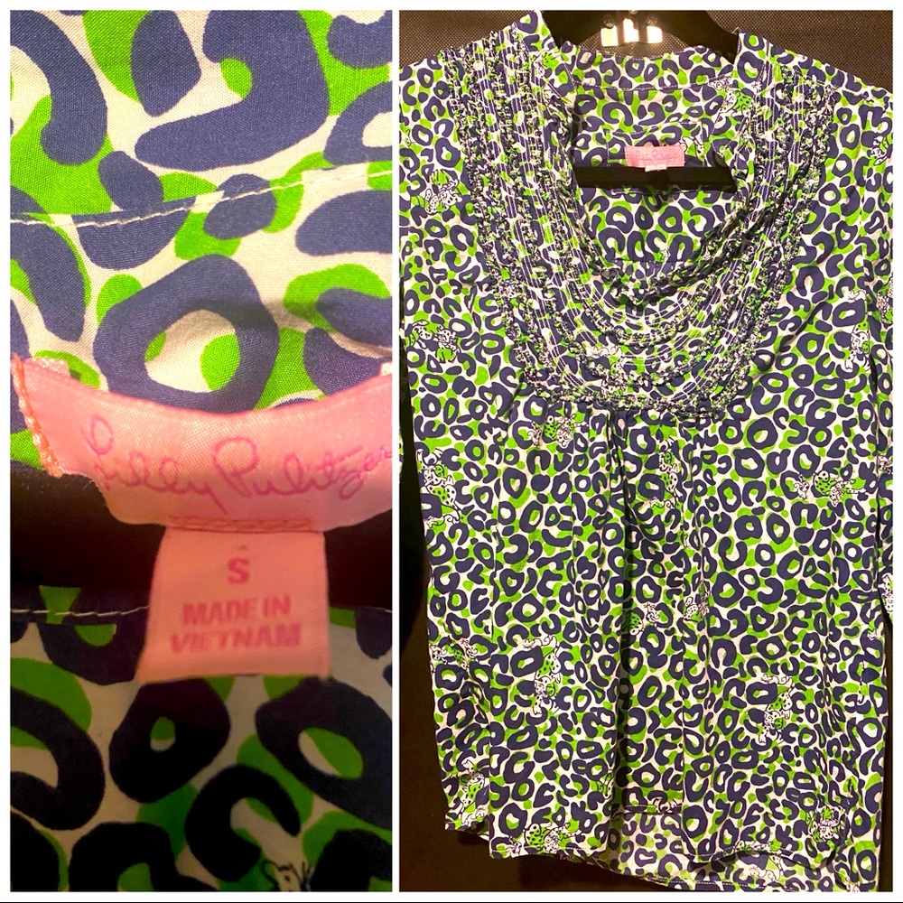 Lilly Pulitzer Top Small - Picture 1 of 6